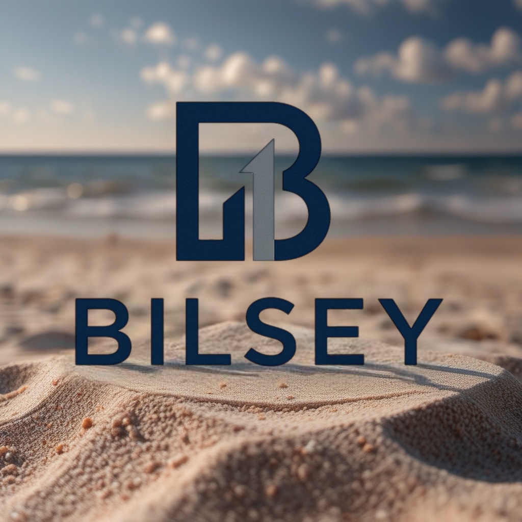 Bilsey branded beach background
